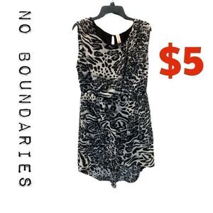 $5 ADD ON ITEM No boundaries stretchy waist sleeveless plus size dress